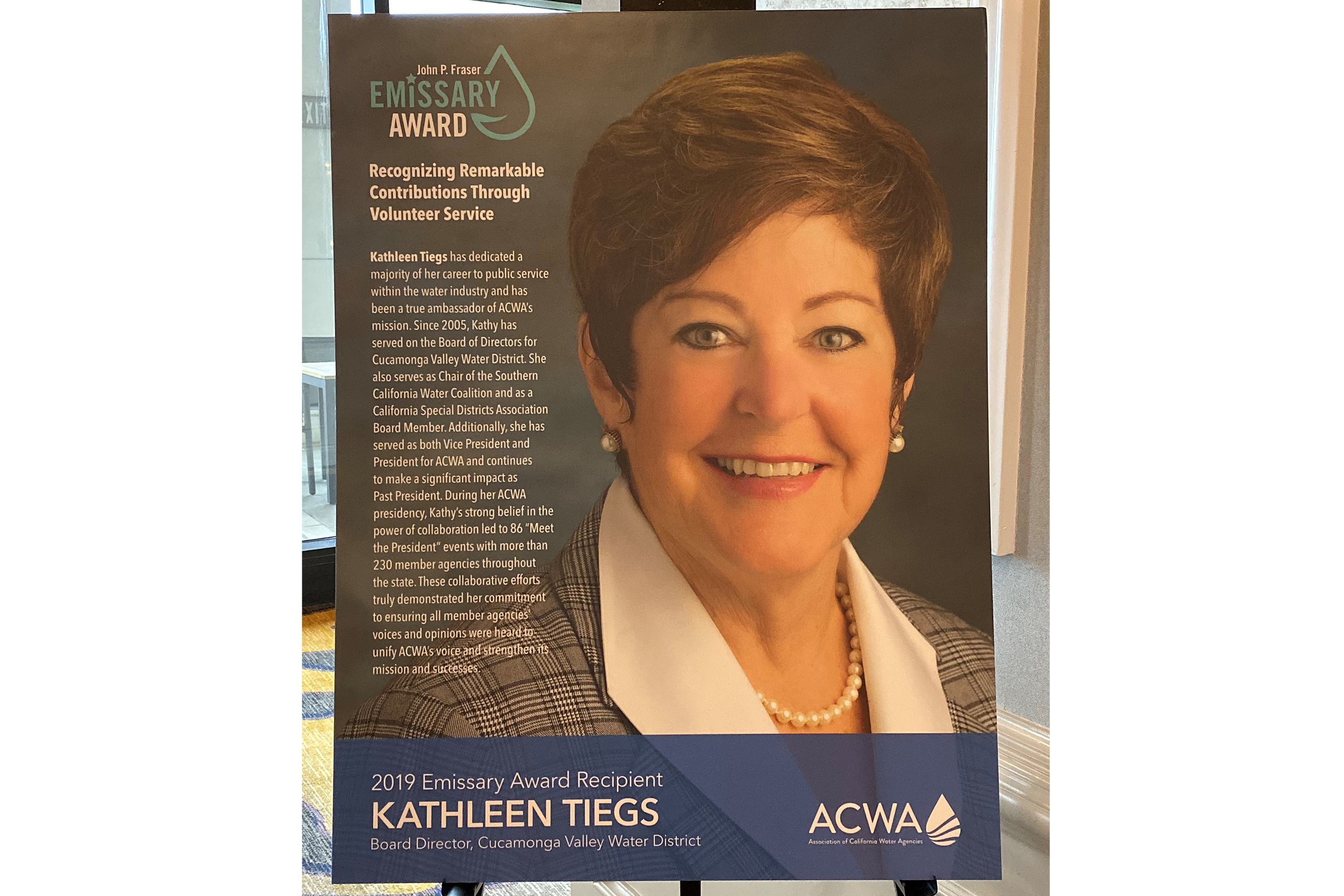 Kathy Tiegs_Emissary Award